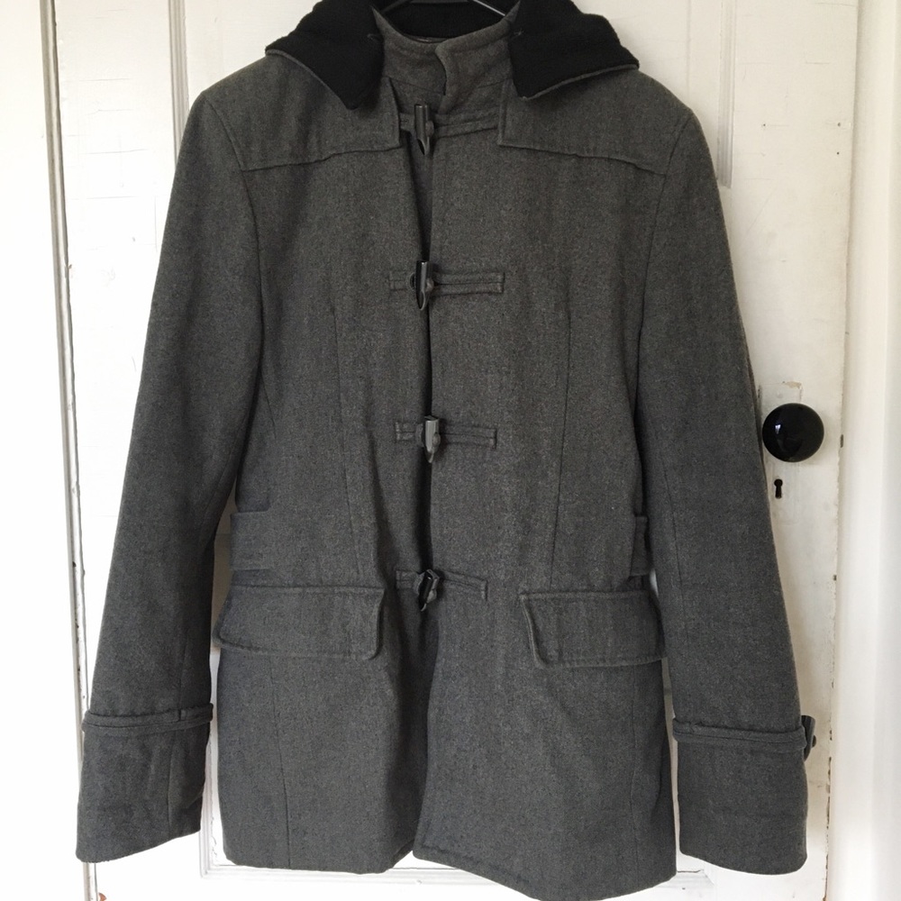 Troysmith Urban Outfitters Toggle Wool Peacoat
